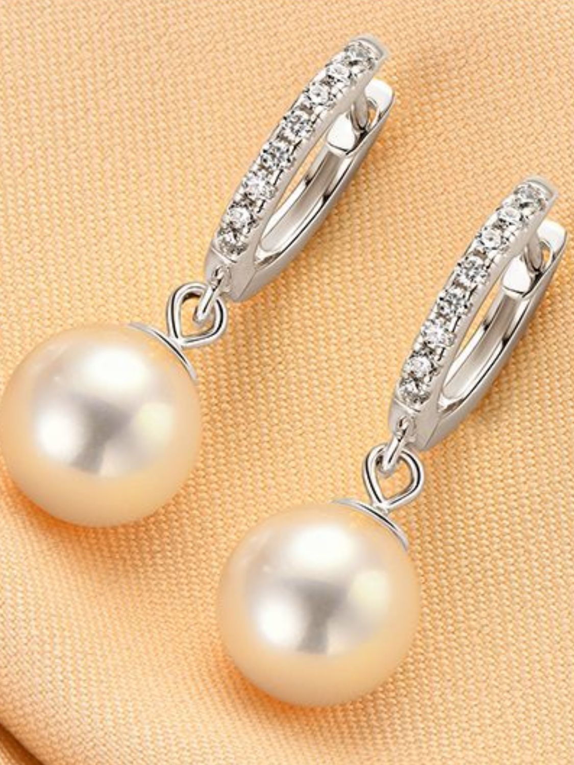 925 Sterling Silver Freshwater Pearl Earrings - ClozArt