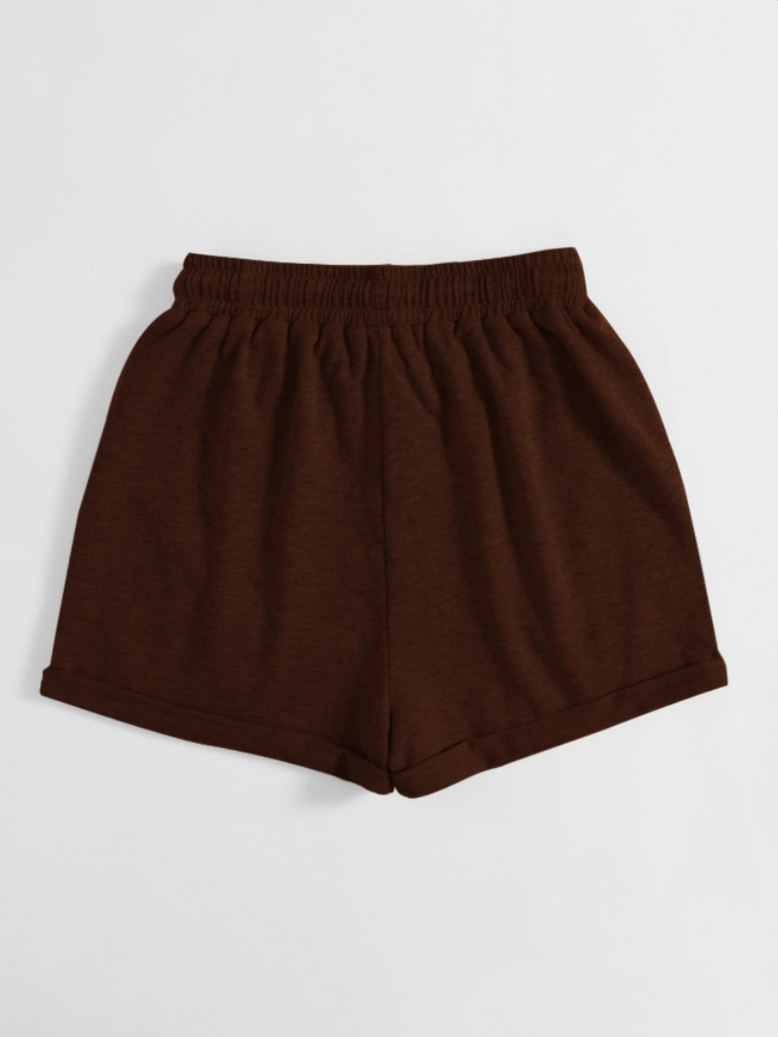 Drawstring Pocketed Elastic Waist Shorts - ClozArt