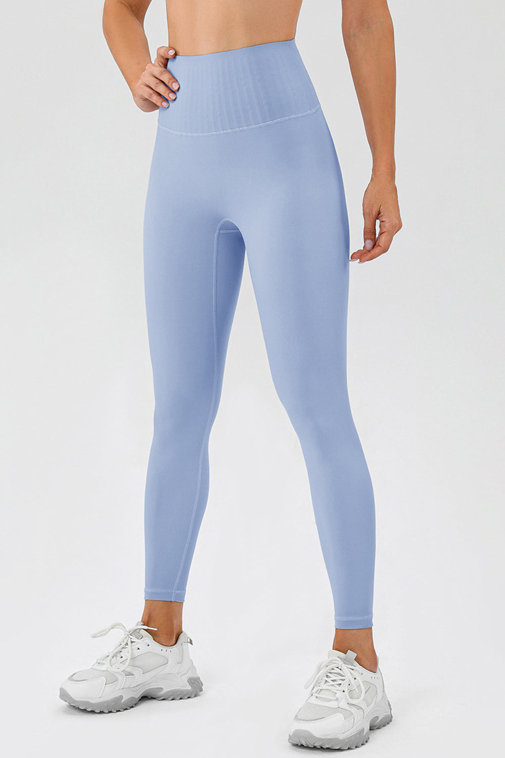 High Waistband Active Leggings - ClozArt