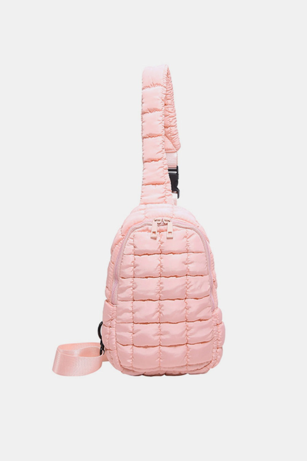 Quilted Nylon Crossbody  Bag - ClozArt