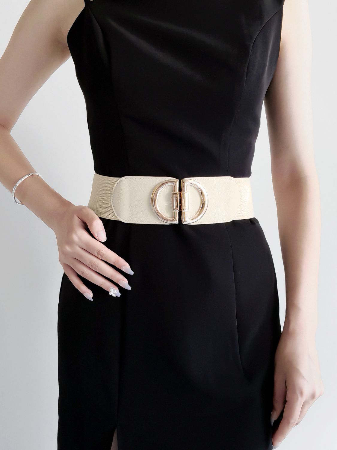 D Buckle Elastic Belt - ClozArt