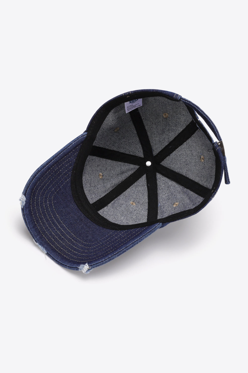 Distressed Adjustable Baseball Cap - ClozArt