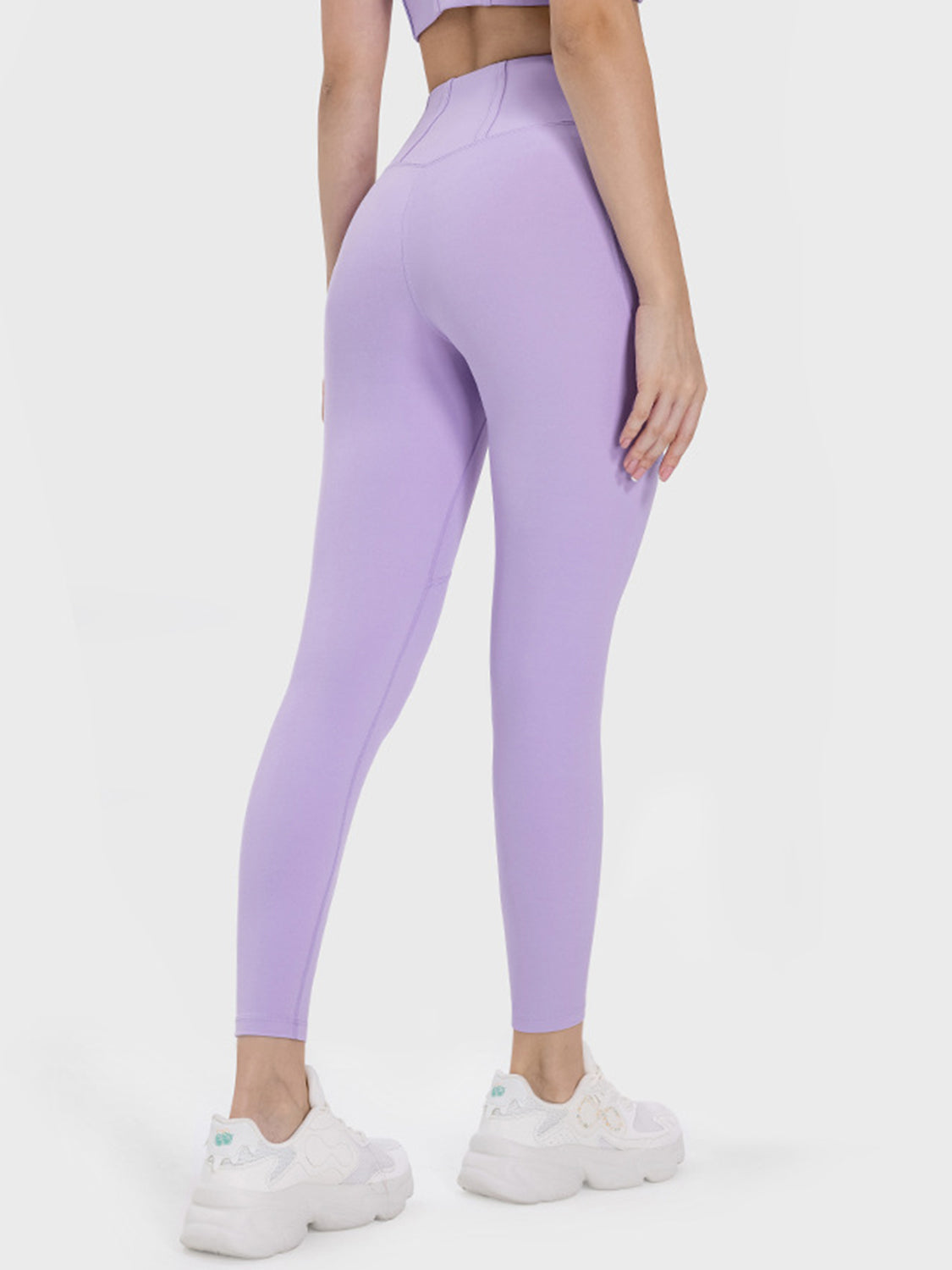 Millennia Pocketed High Waist Active Leggings - ClozArt