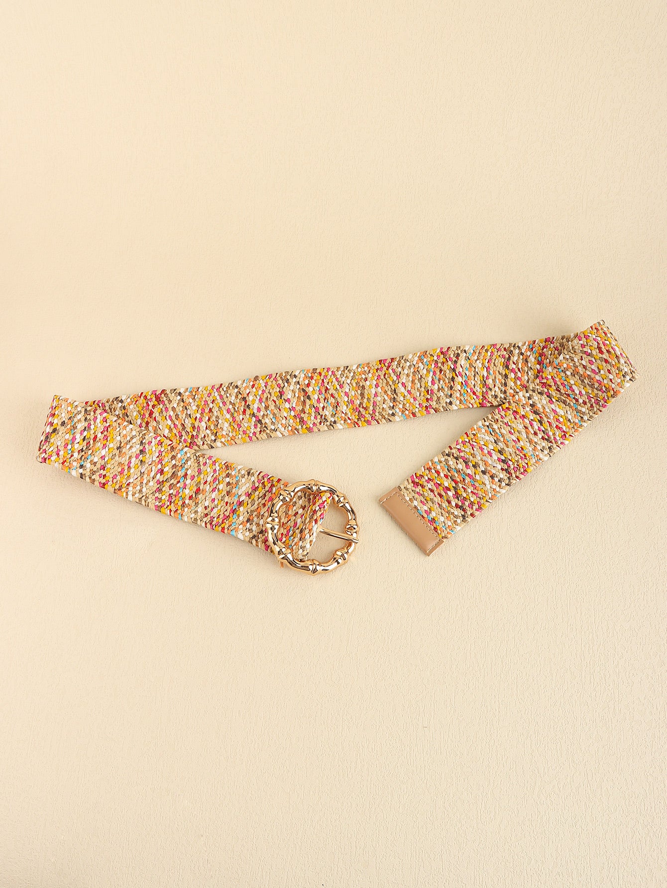 Multicolored Wide Belt - ClozArt