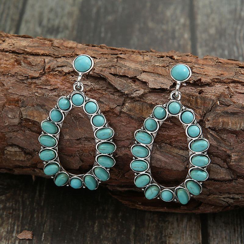 Artificial Turquoise Earrings - ClozArt