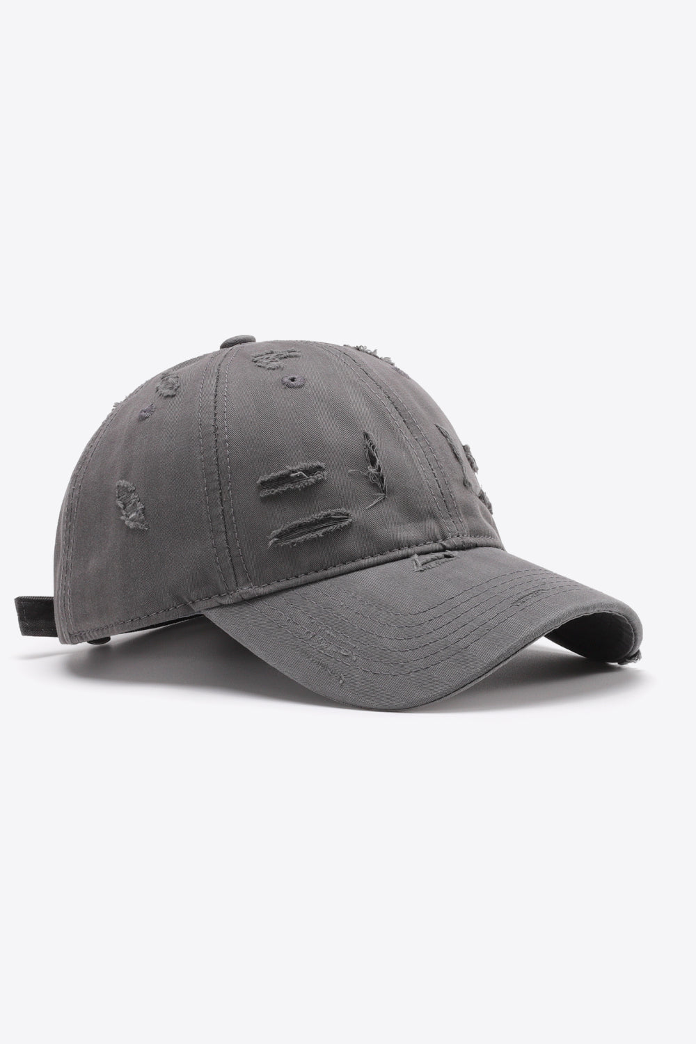 Distressed Adjustable Baseball Cap - ClozArt