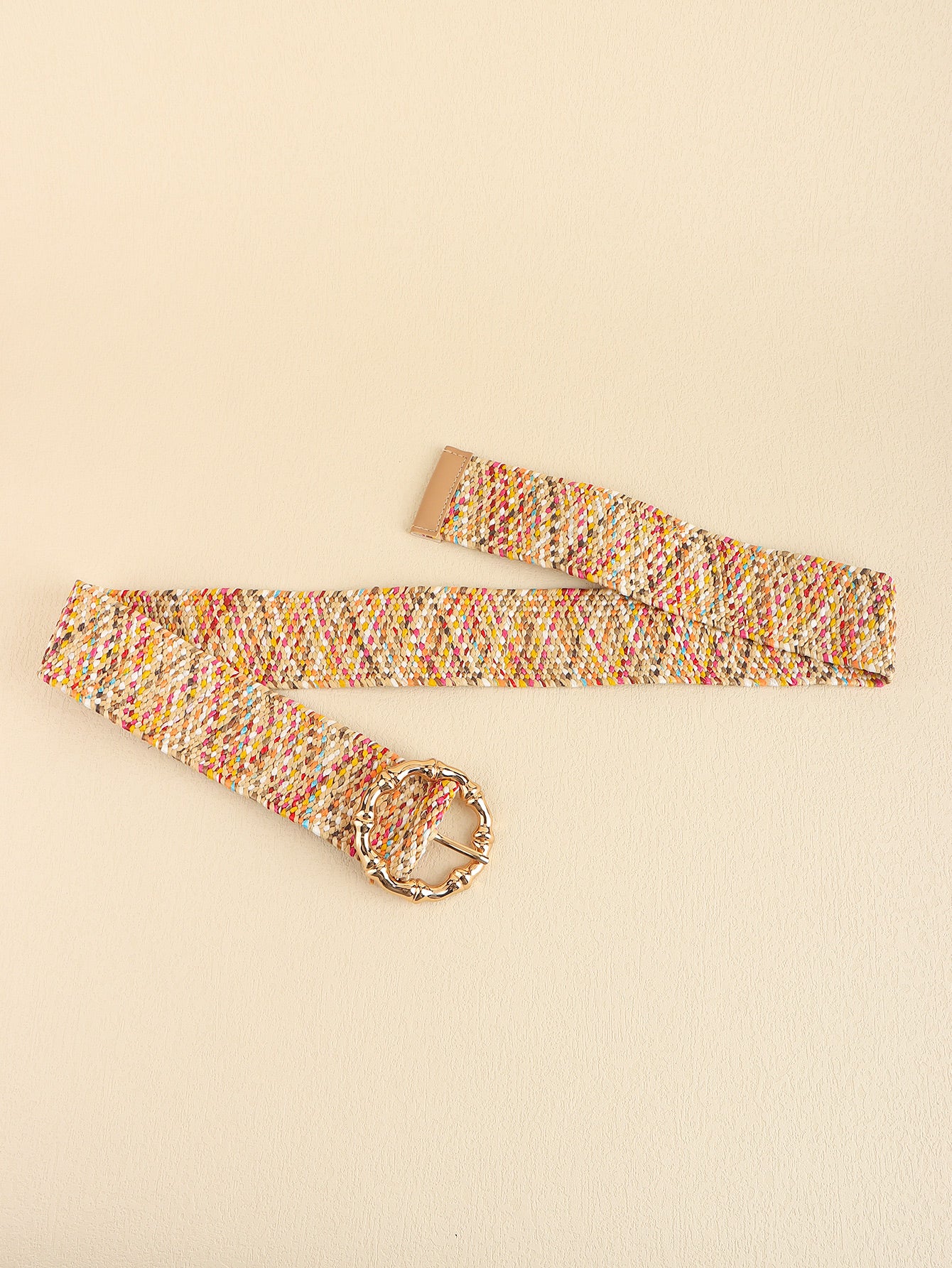 Multicolored Wide Belt - ClozArt