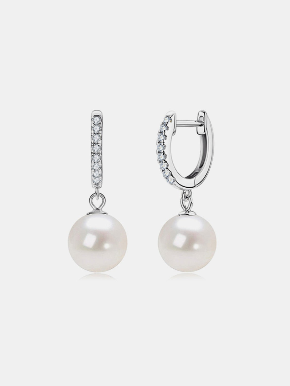 925 Sterling Silver Freshwater Pearl Earrings - ClozArt