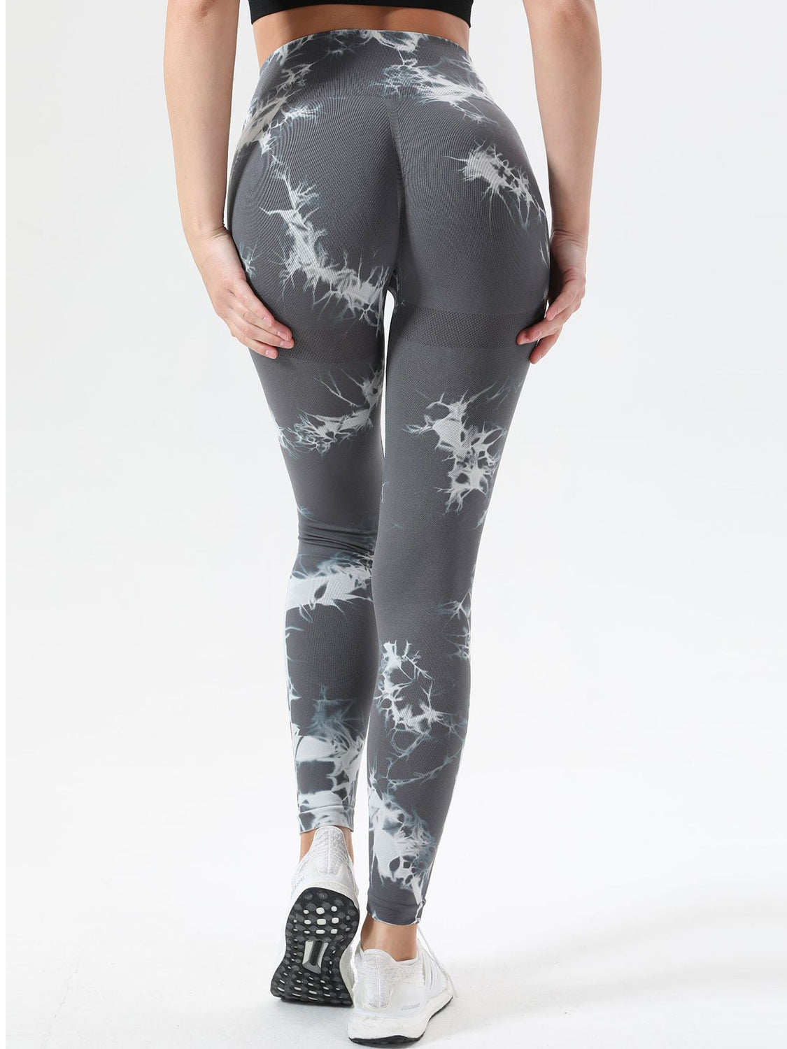 Tie-Dye High Waist Active Leggings - ClozArt