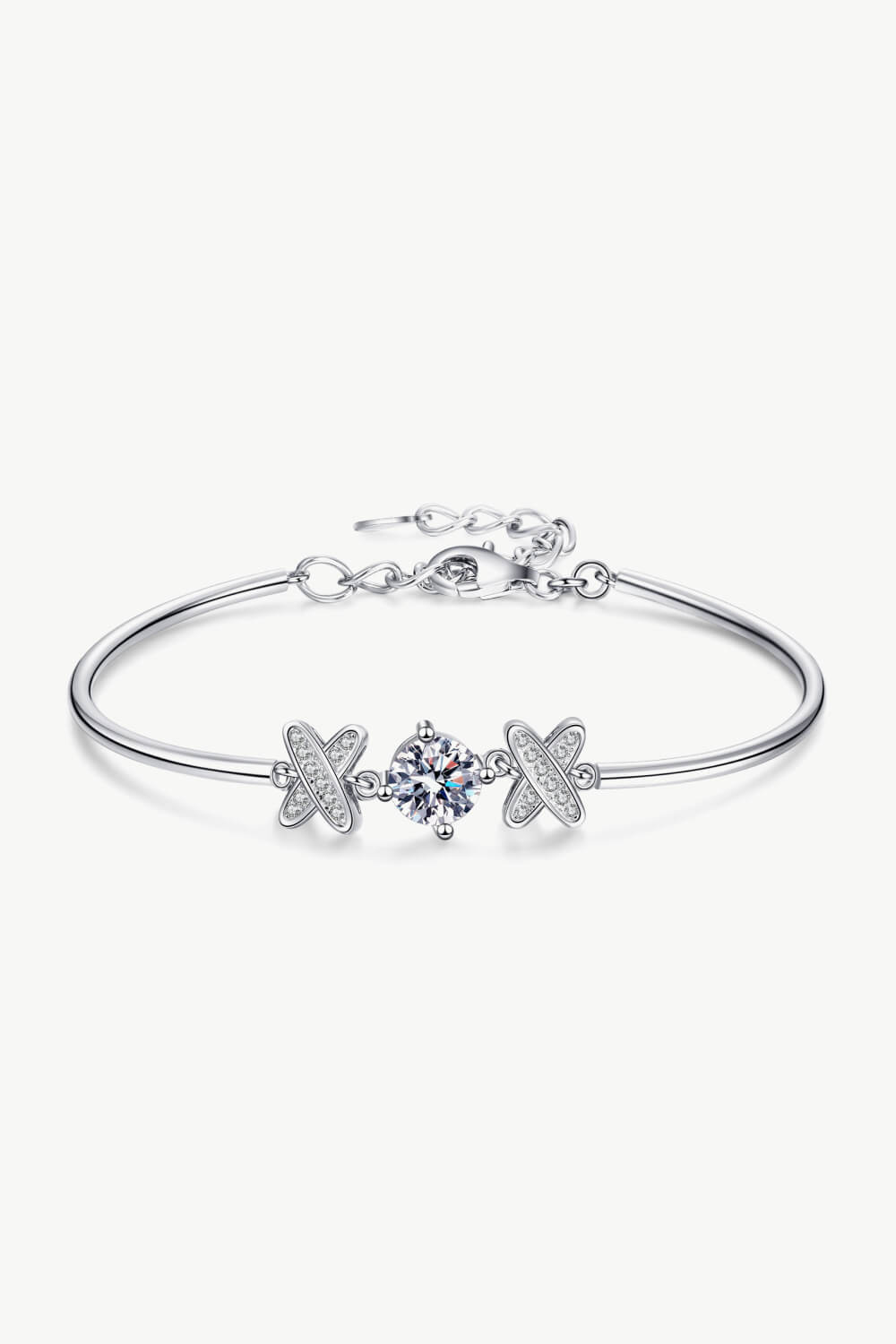 Adored Happy State of Mind 1 Carat Moissanite Bracelet - ClozArt