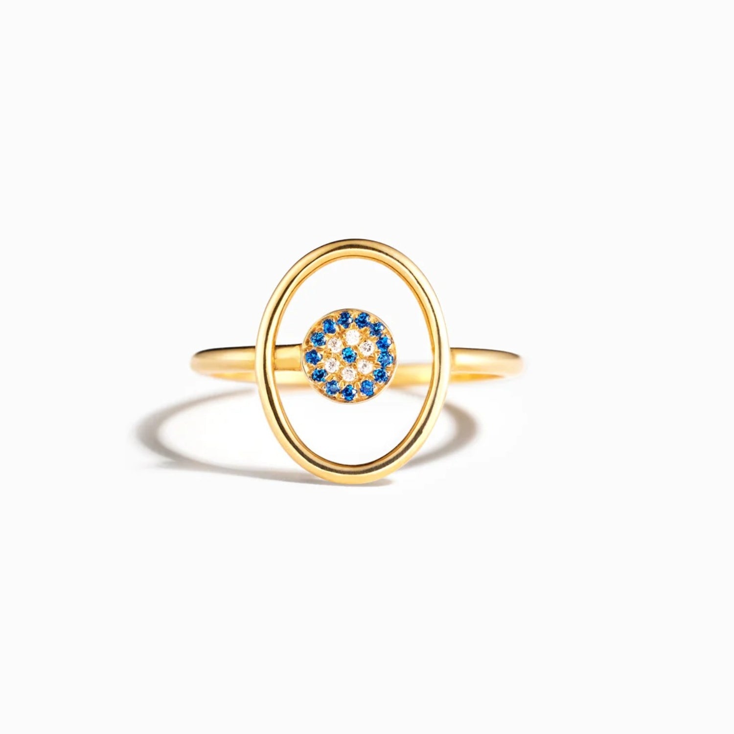 925 Sterling Silver Evil Eye Ring - ClozArt