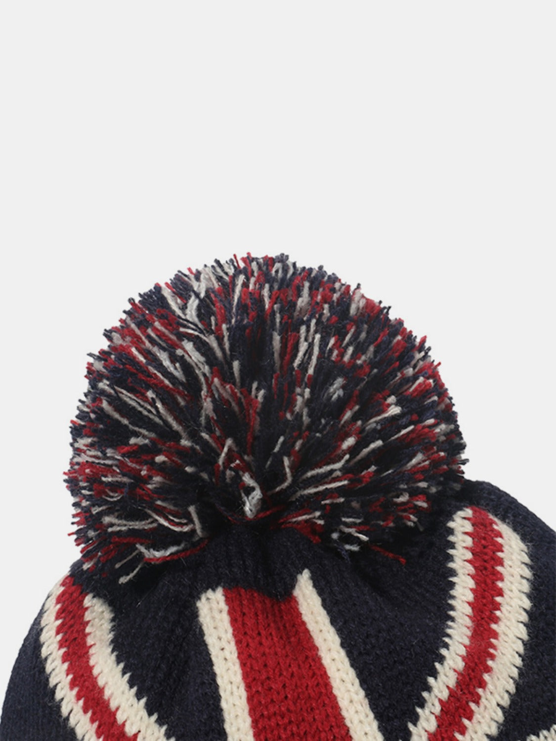 Roll Rim US Flag Knit Hat - ClozArt