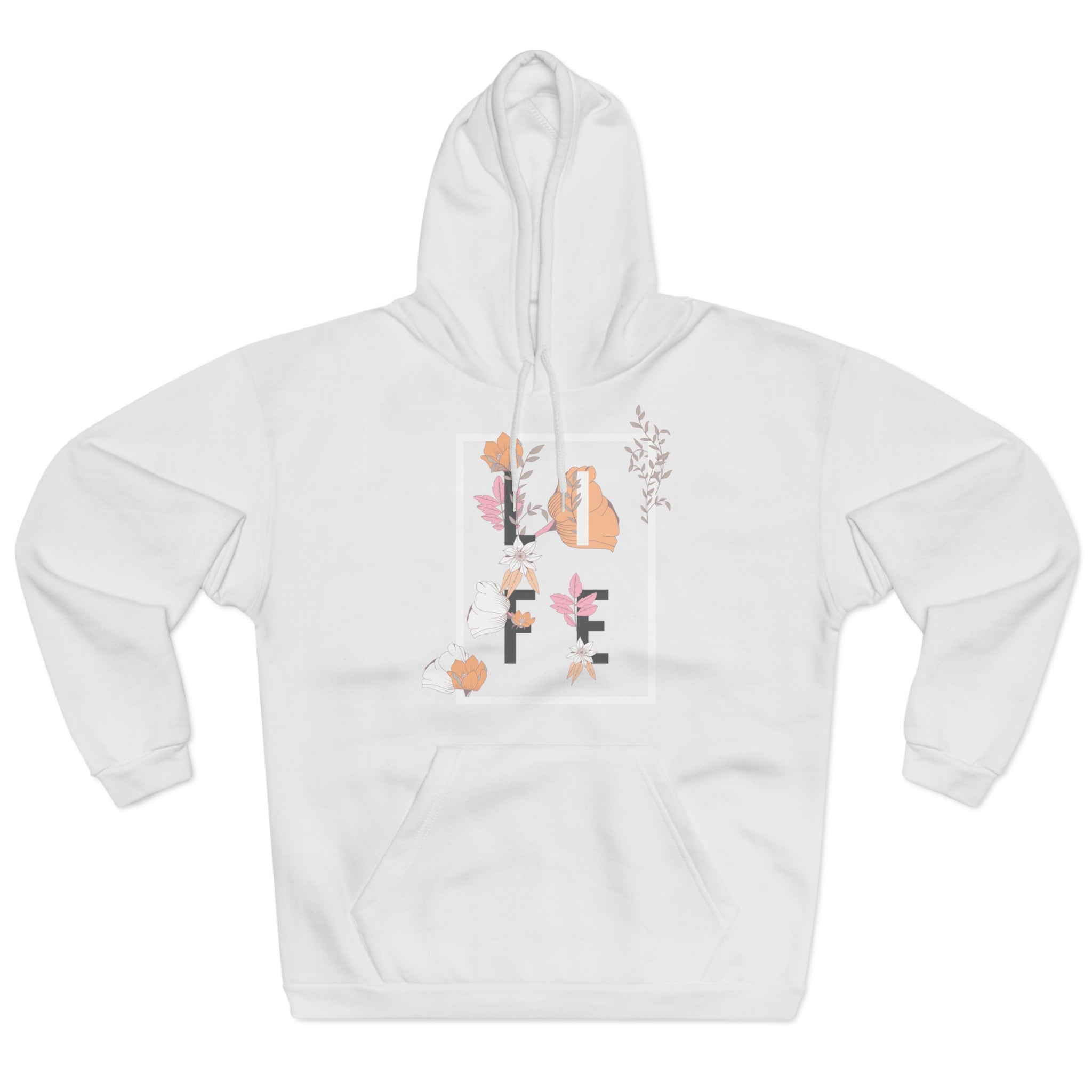 Woman Pullover Hoodie - Life