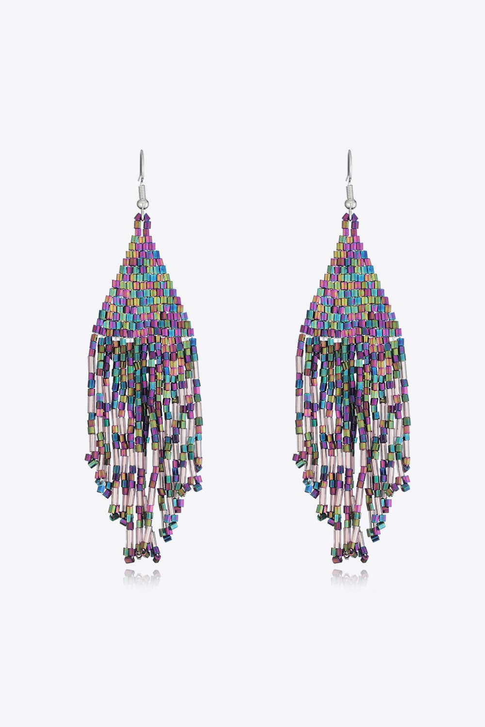 Beaded Dangle Earrings - ClozArt