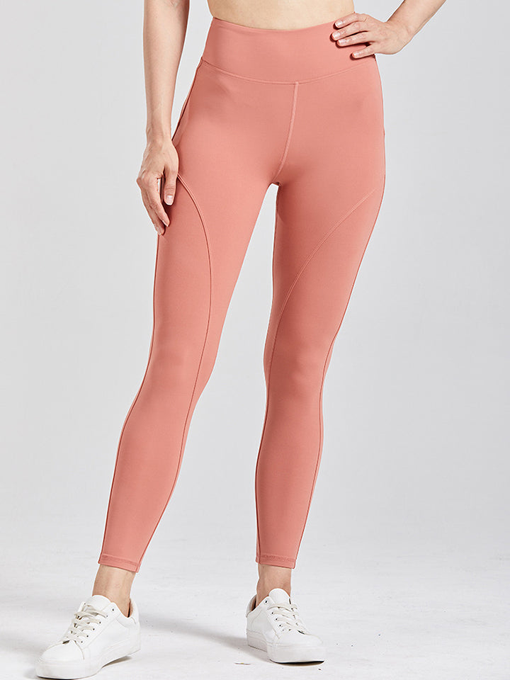 Wide Waistband Active Leggings - ClozArt