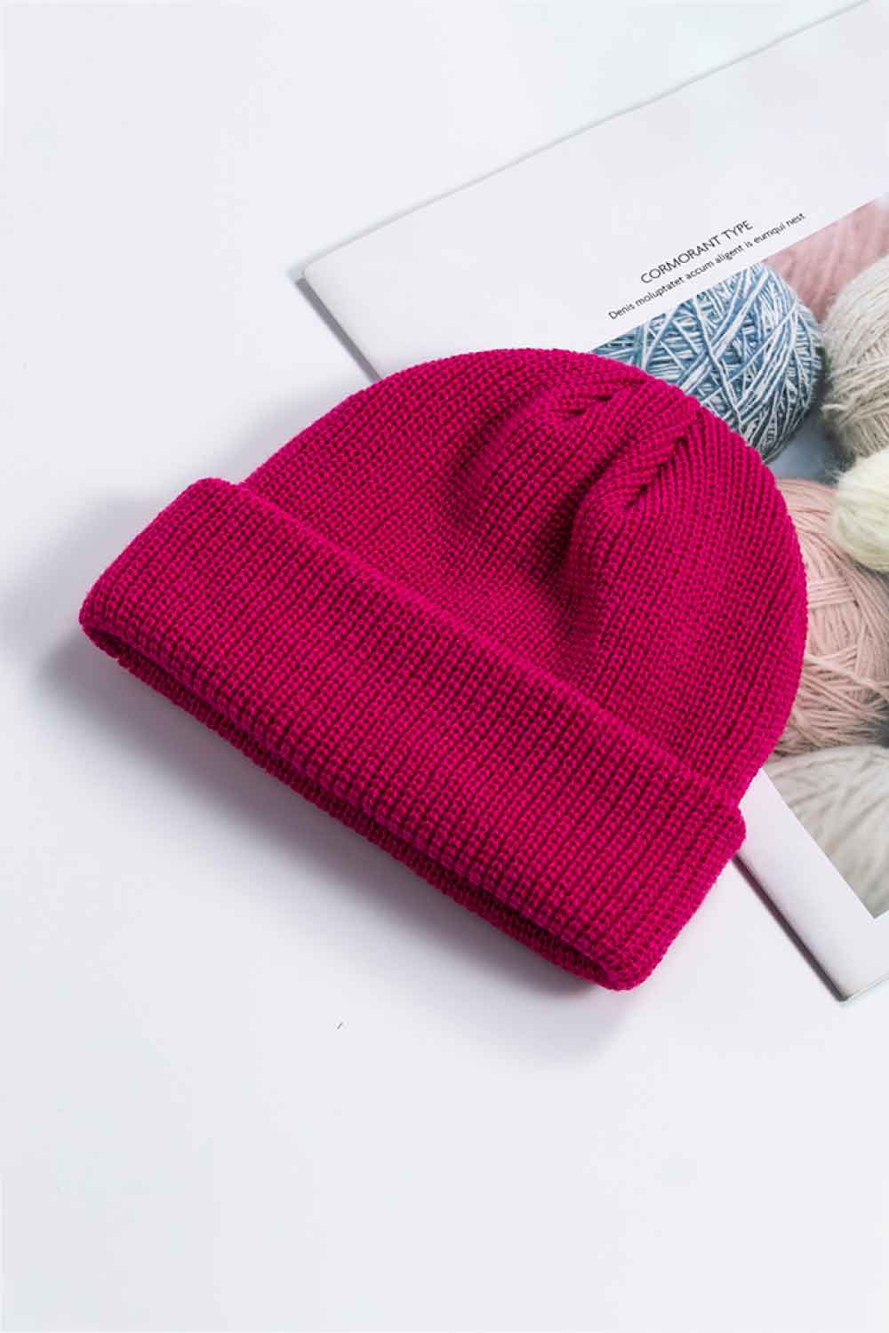 Cozy Rib-Knit Cuff Beanie - ClozArt