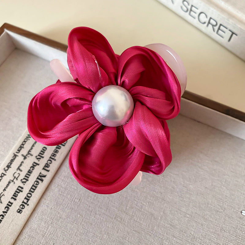 Flower Acrylic Hair Claw Clip - ClozArt