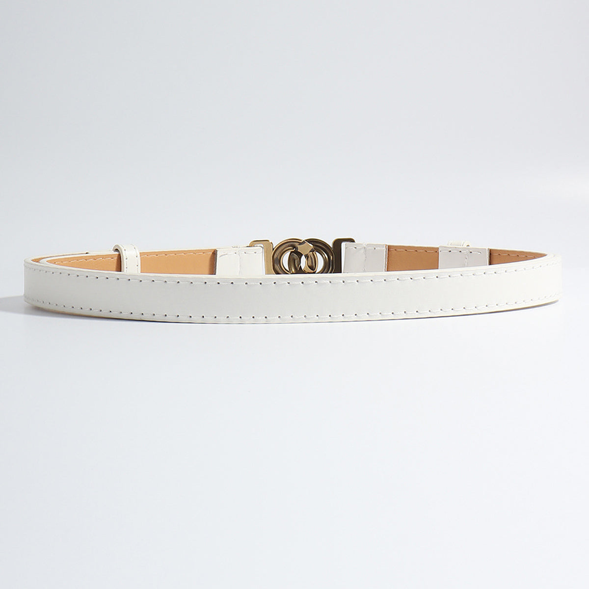 Alloy Buckle PU Belt - ClozArt