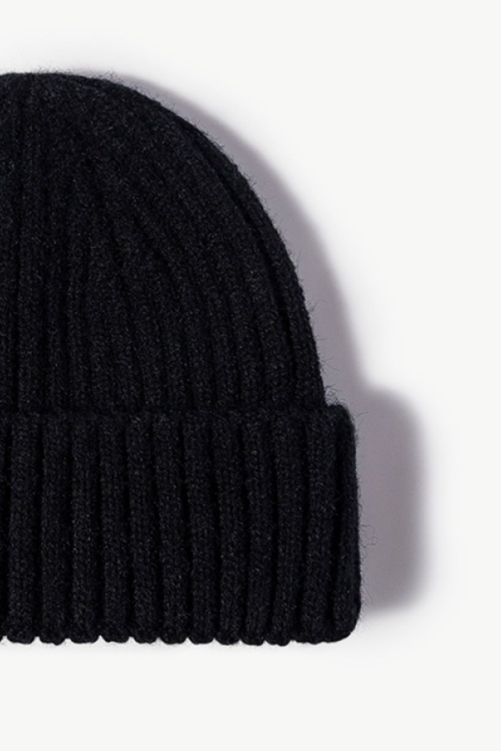 Rib-Knit Cuff Beanie - ClozArt