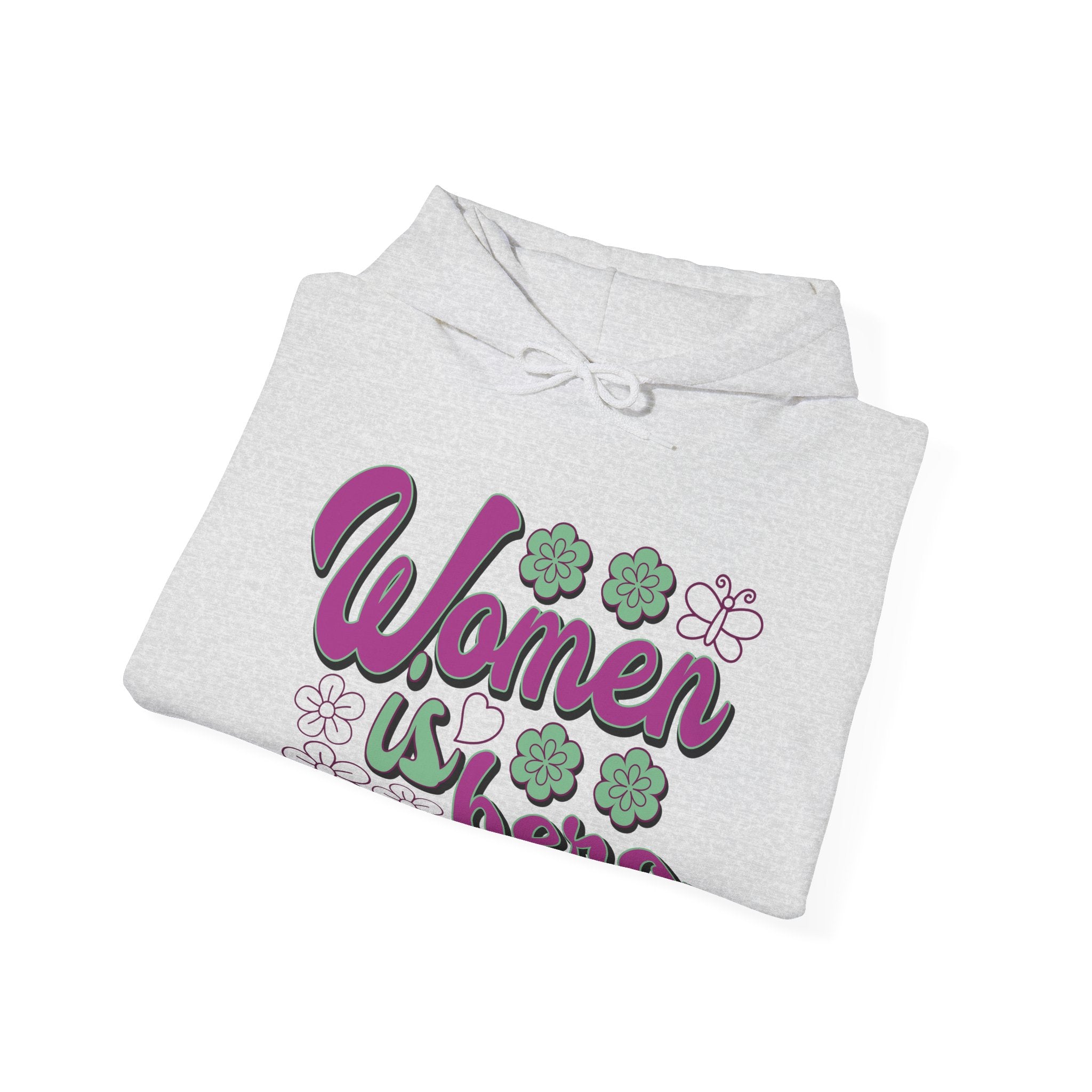 Heavy Blend™ Hooded Sweatshirt - Women is Hero