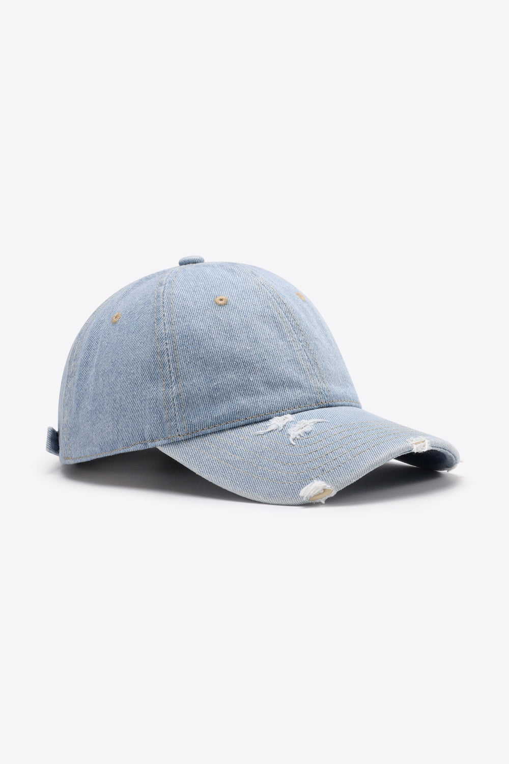 Distressed Adjustable Baseball Cap - ClozArt