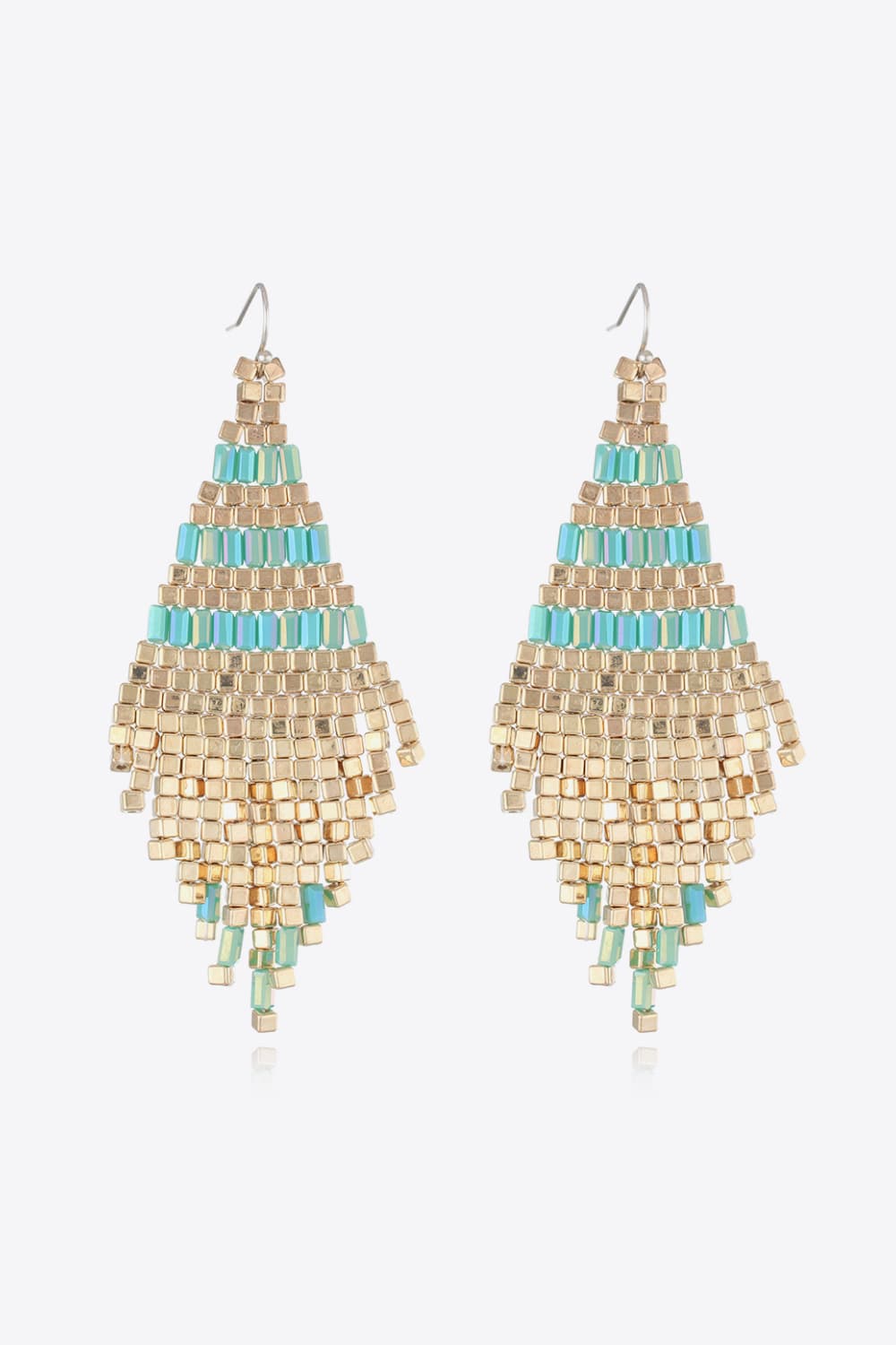 Beaded Dangle Earrings - ClozArt