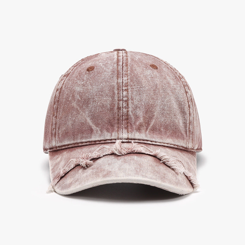 Fringe Adjustable Cotton Baseball Cap - ClozArt