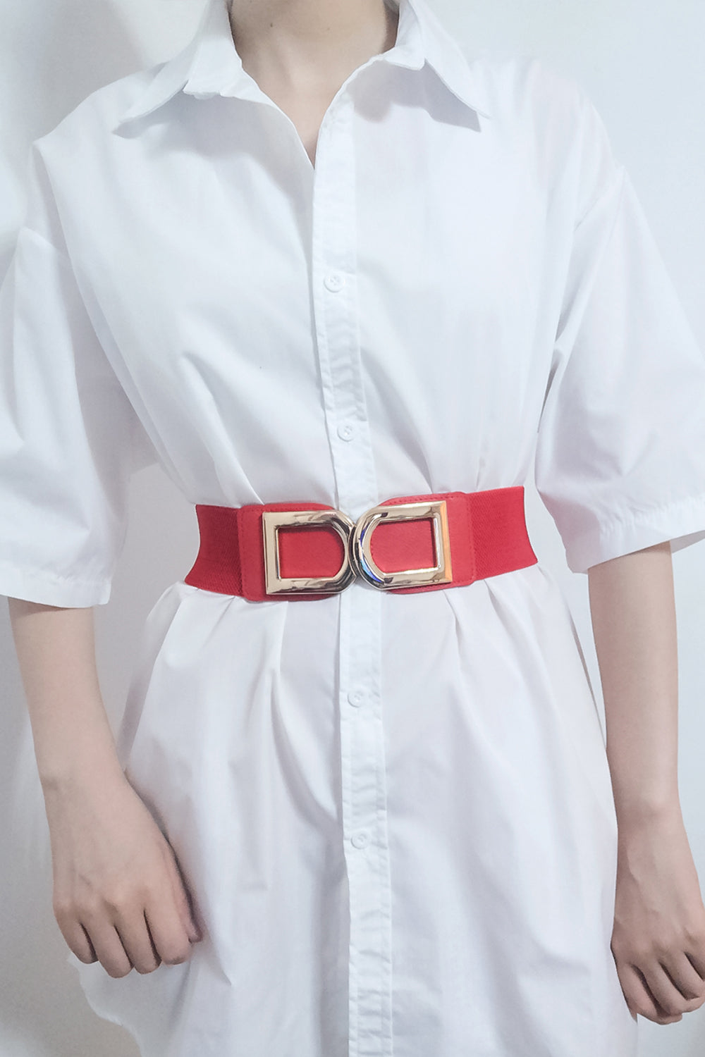 Double D Buckle PU Belt - ClozArt