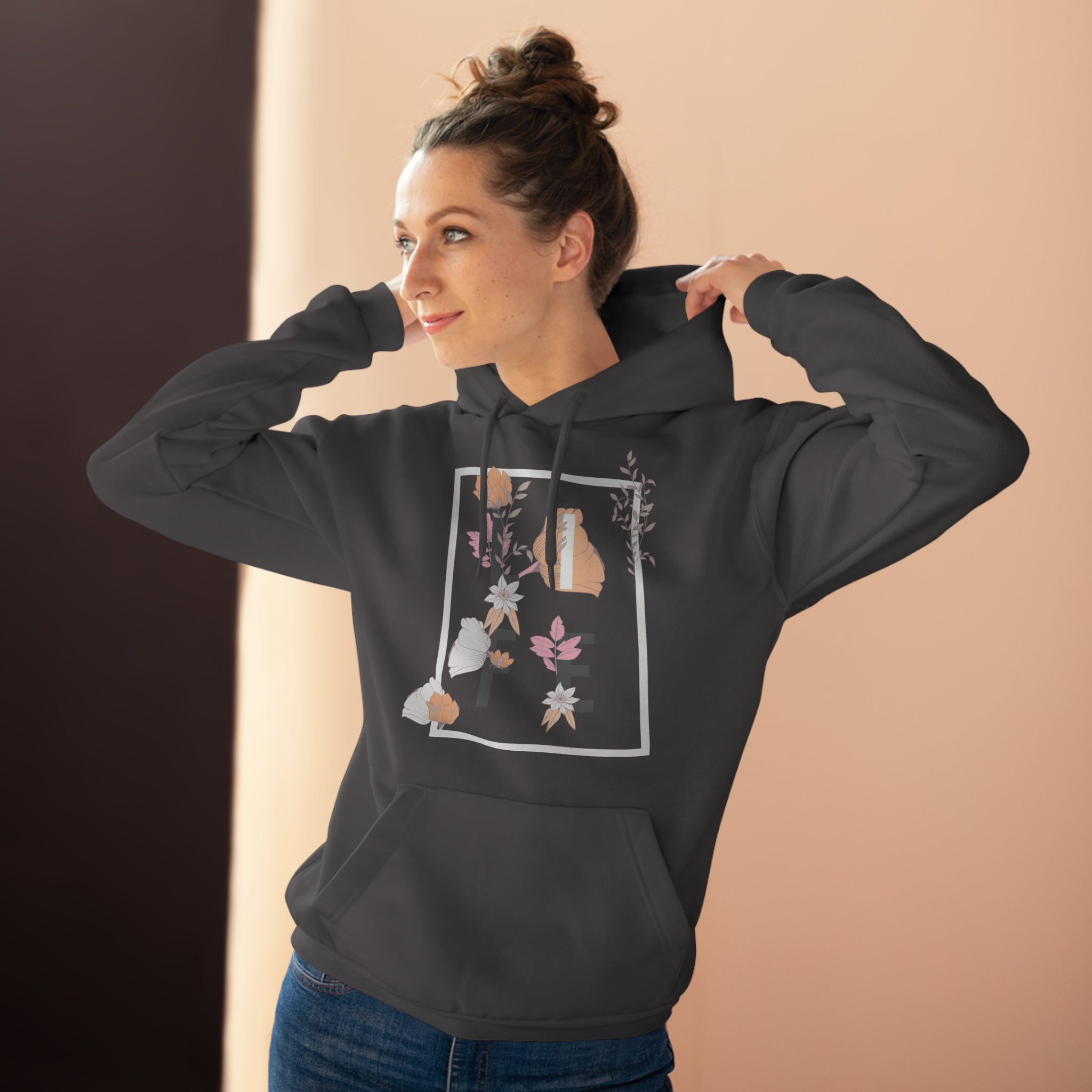 Woman Pullover Hoodie - Life