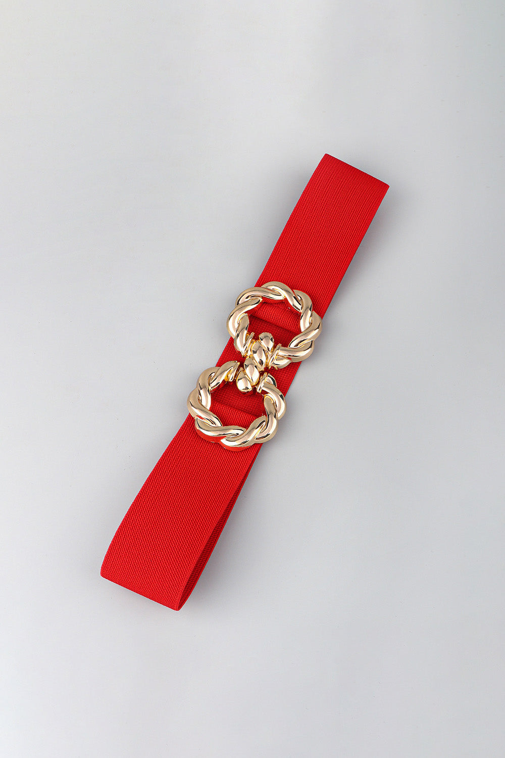 Zinc Alloy Buckle Elastic Belt - ClozArt