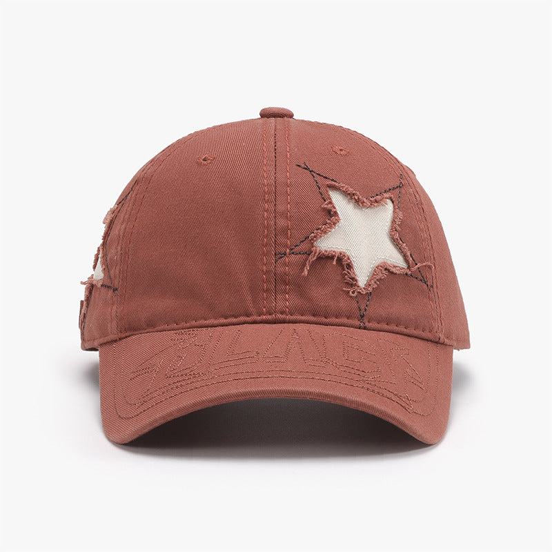 Adjustable Star Raw Hem Cap - ClozArt