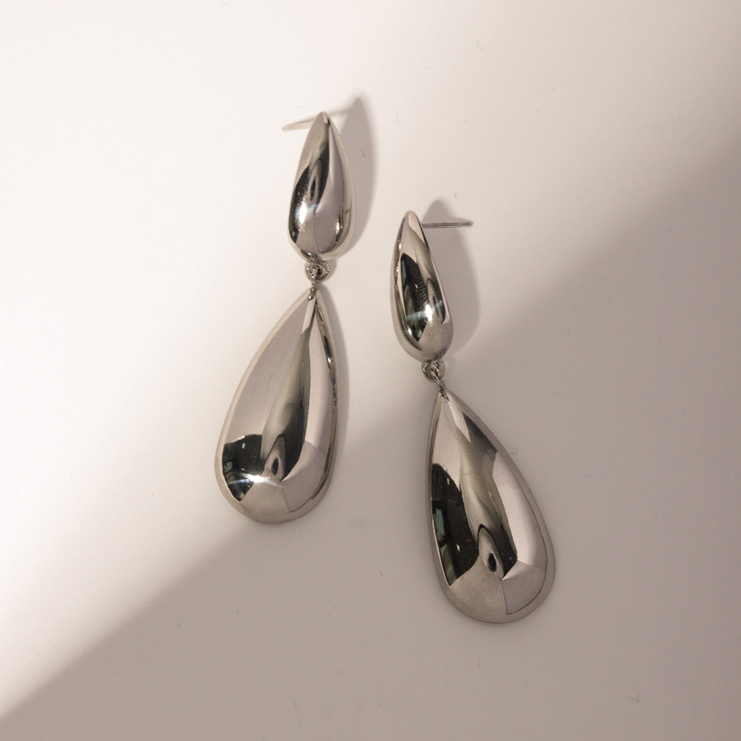 Stainless Steel Dangle Earrings - ClozArt