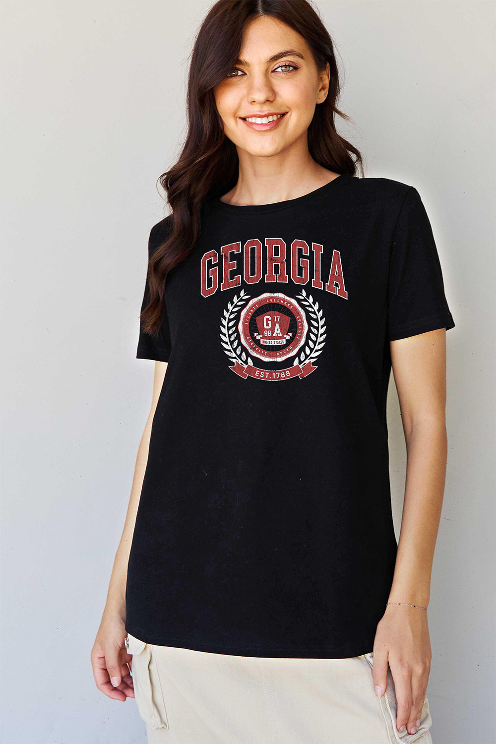 Simply Love Full Size GEORGIA Graphic T-Shirt