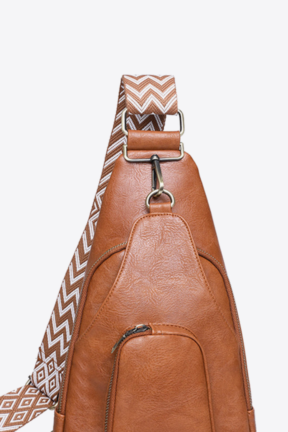 Adored Take A Trip PU Leather Sling Bag - ClozArt