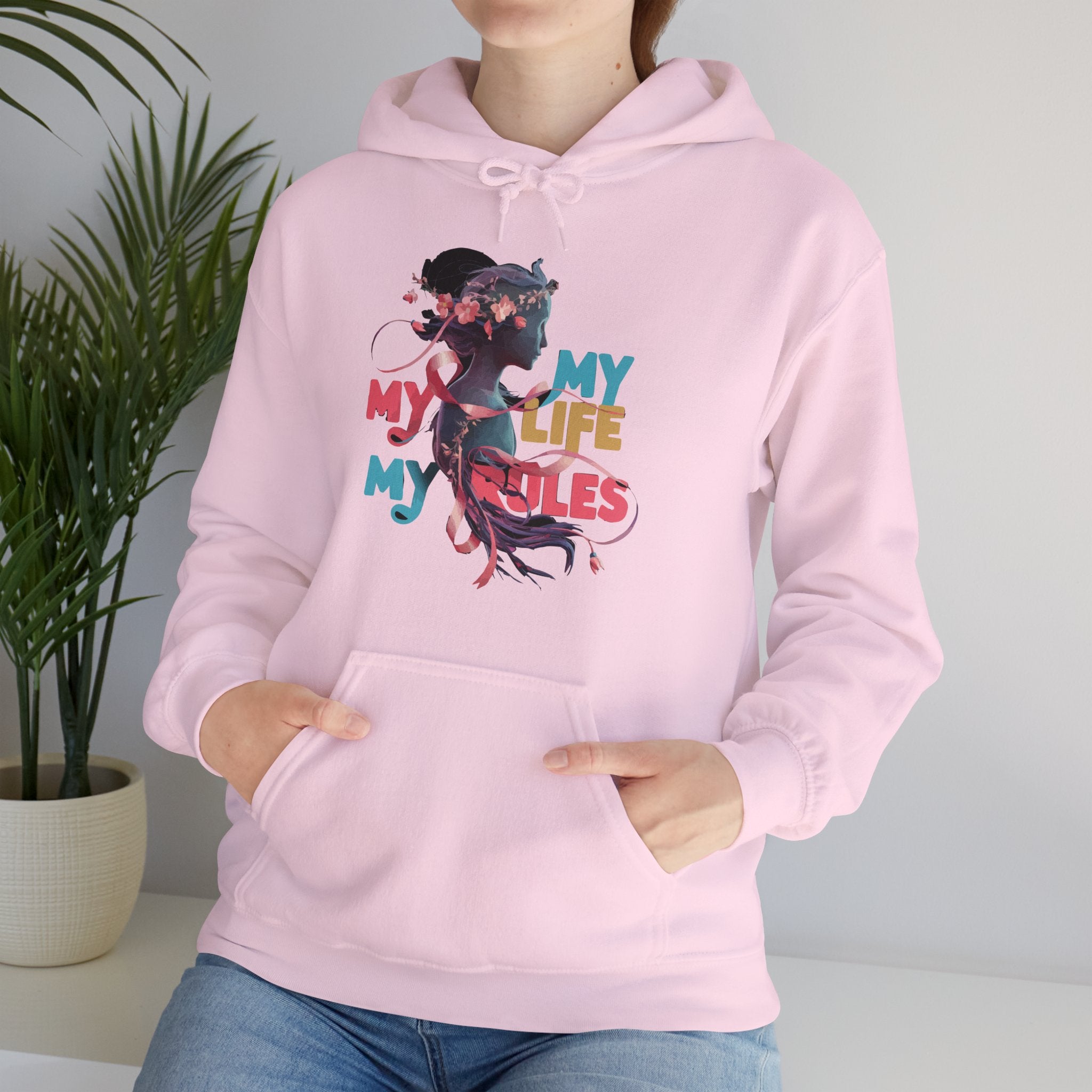 Heavy Blend™ Hooded Sweatshirt - My Life My Rules