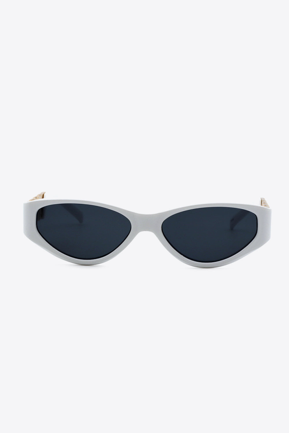 Chain Detail Temple Cat Eye Sunglasses - ClozArt