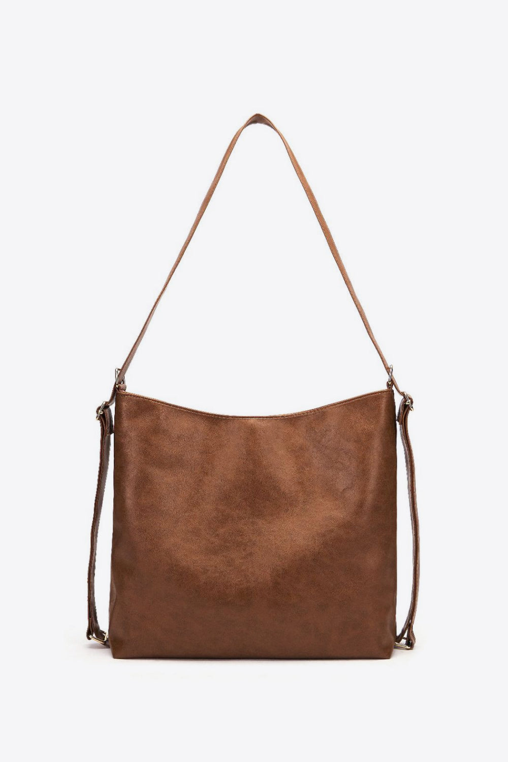 Large PU Leather Crossbody Bag - ClozArt