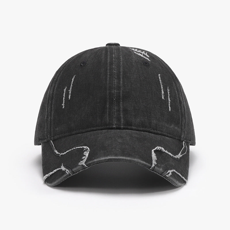 Raw Hem Adjustable Cap - ClozArt