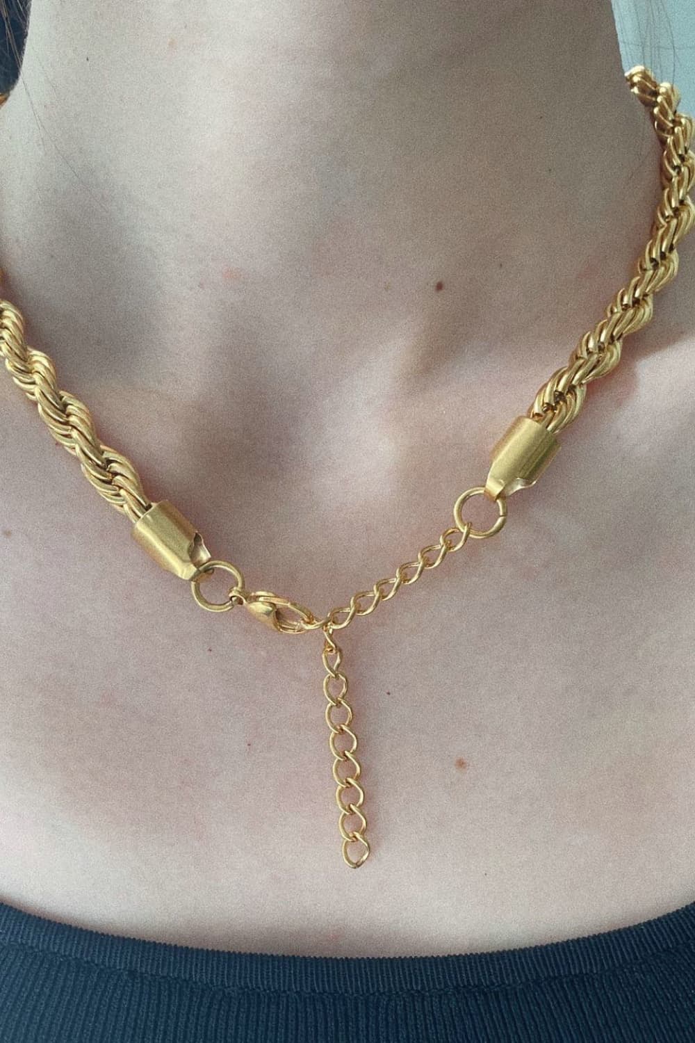 18K Gold-Plated Necklace - ClozArt