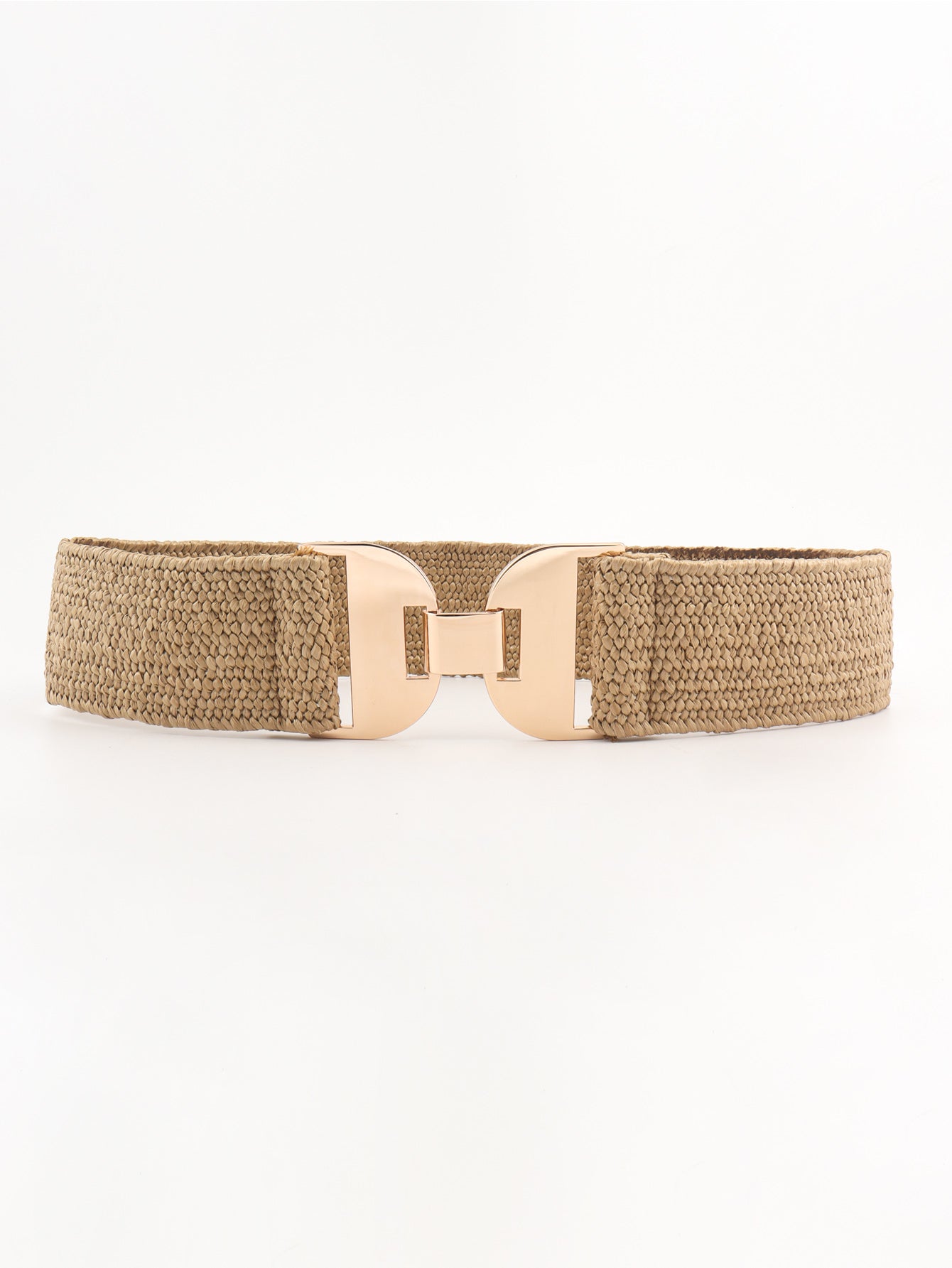 Alloy Buckle Elastic Belt - ClozArt