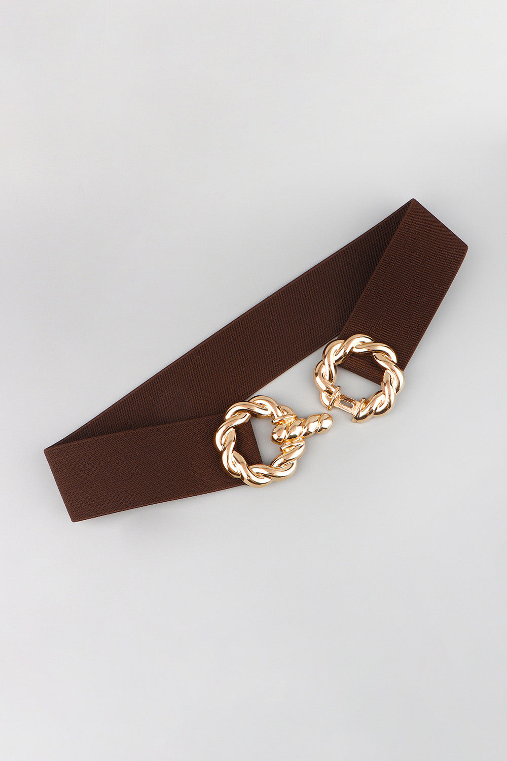 Zinc Alloy Buckle Elastic Belt - ClozArt