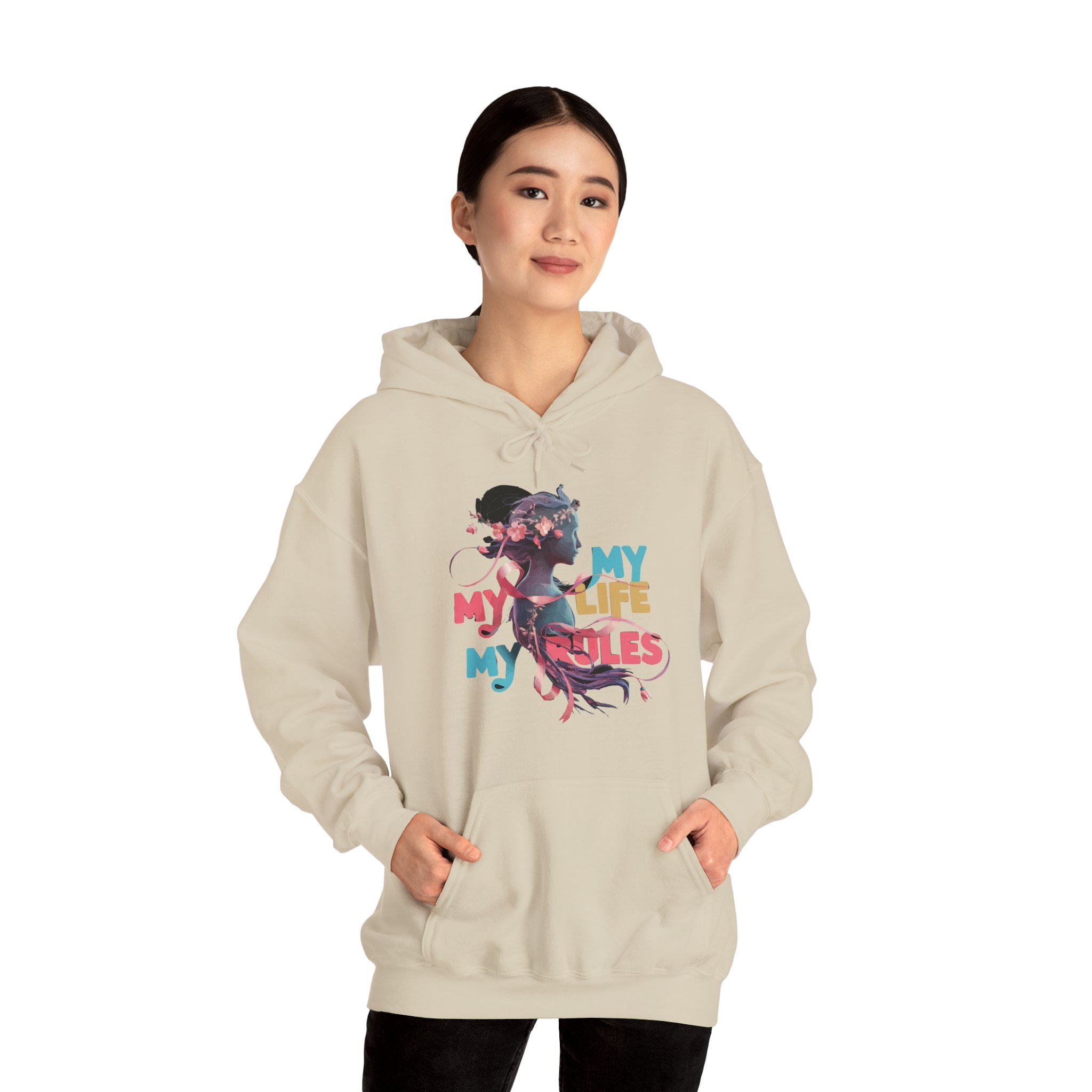 Heavy Blend™ Hooded Sweatshirt - My Life My Rules