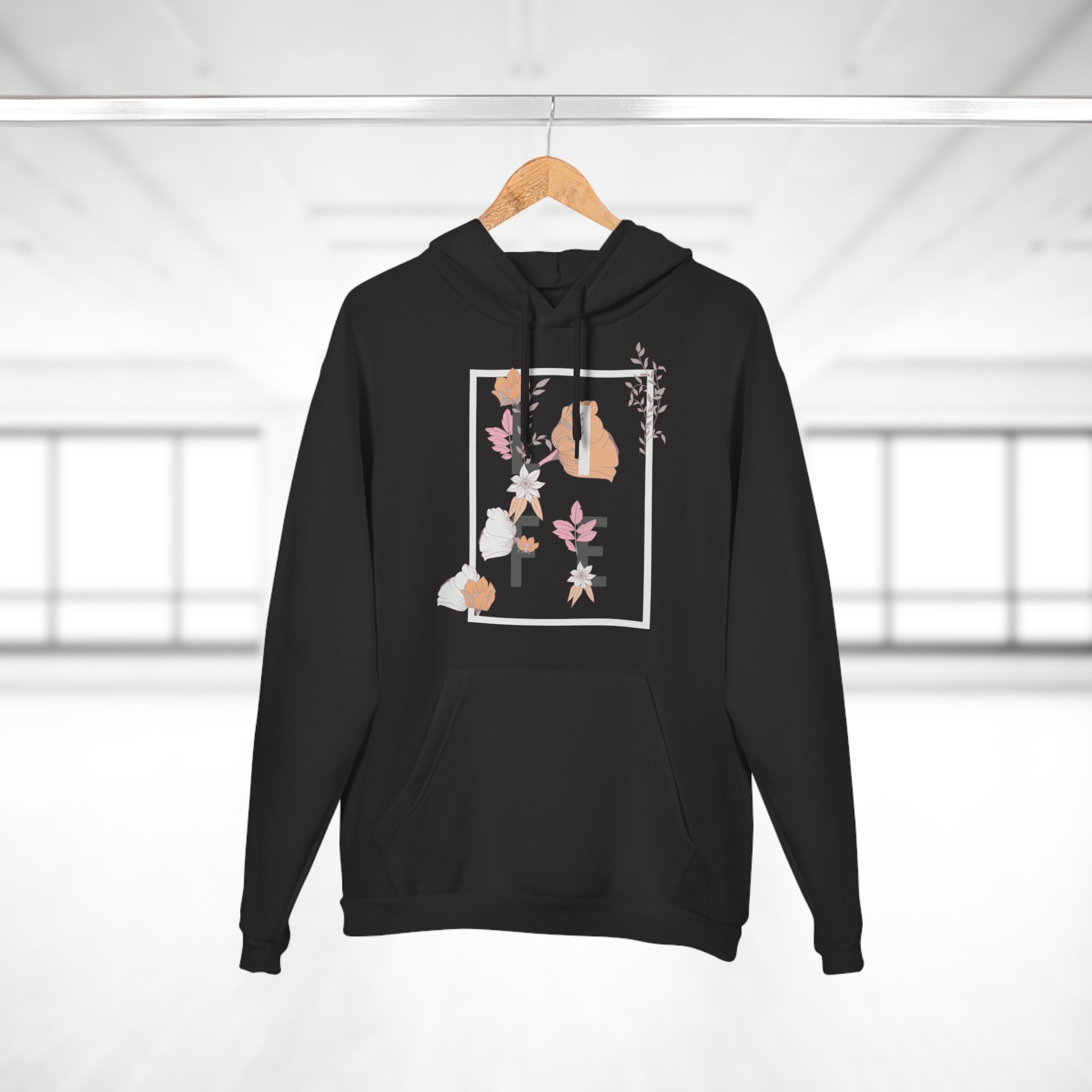 Woman Pullover Hoodie - Life