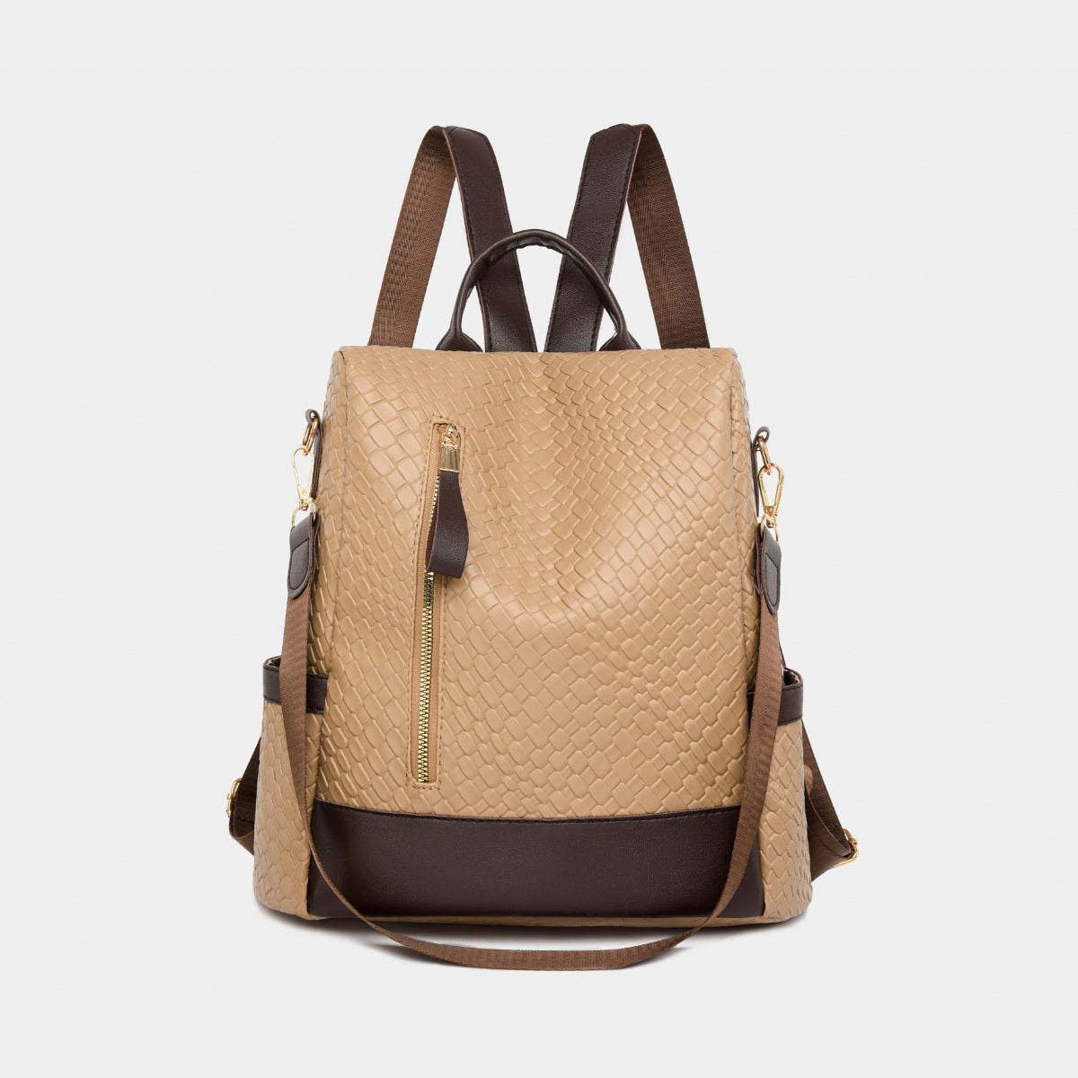 PU Leather Backpack Bag - ClozArt