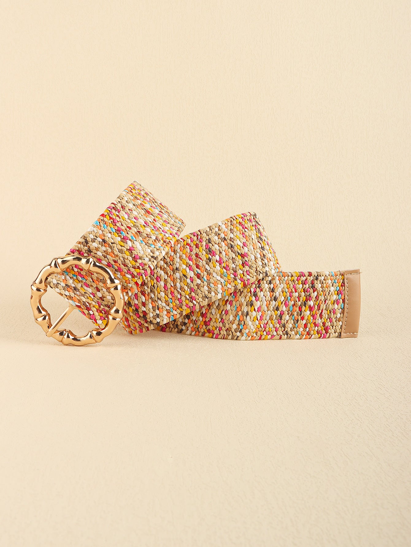 Multicolored Wide Belt - ClozArt