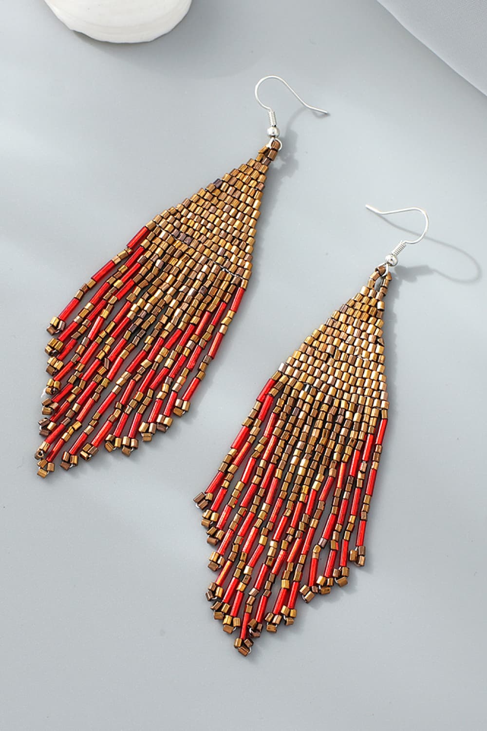 Beaded Dangle Earrings - ClozArt