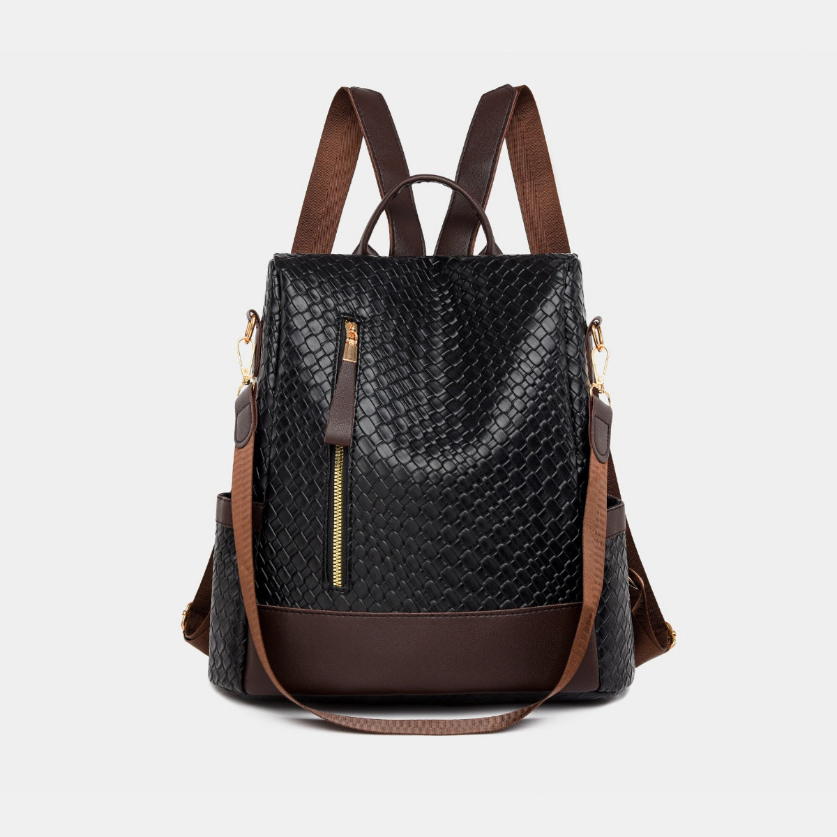 PU Leather Backpack Bag - ClozArt