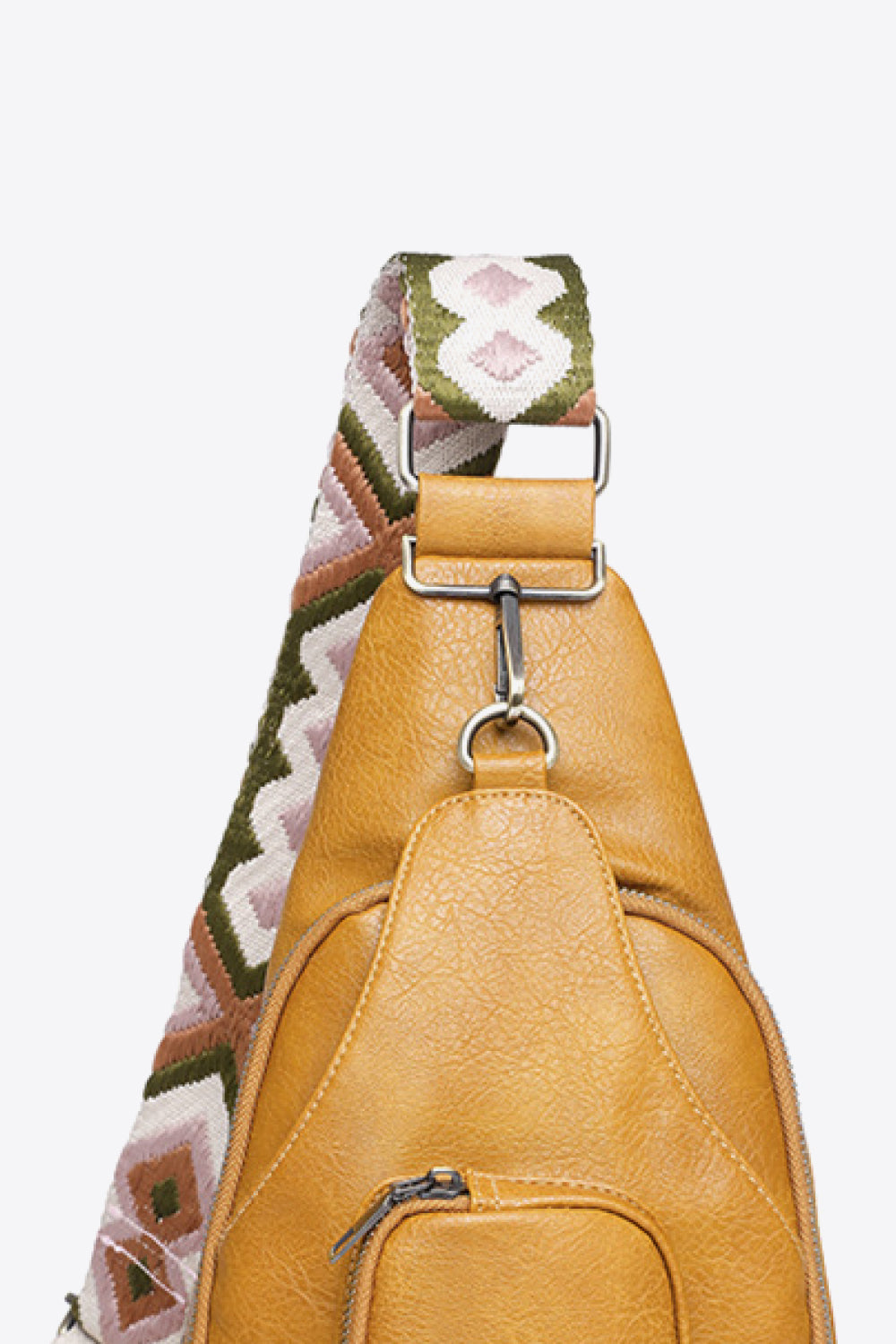 Adored Take A Trip PU Leather Sling Bag - ClozArt