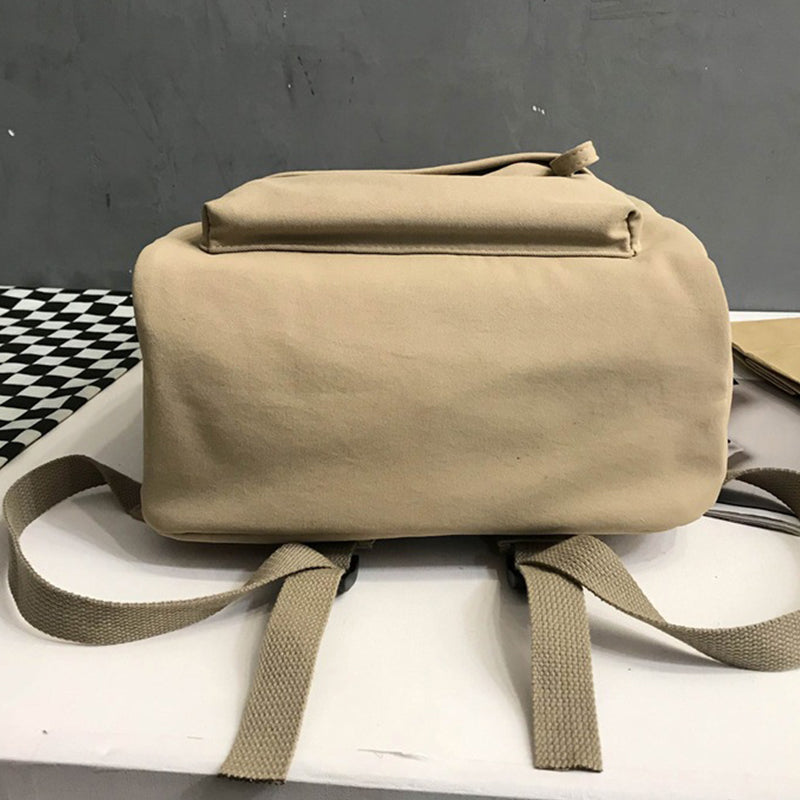 Zip Cotton Backpack Bag - ClozArt