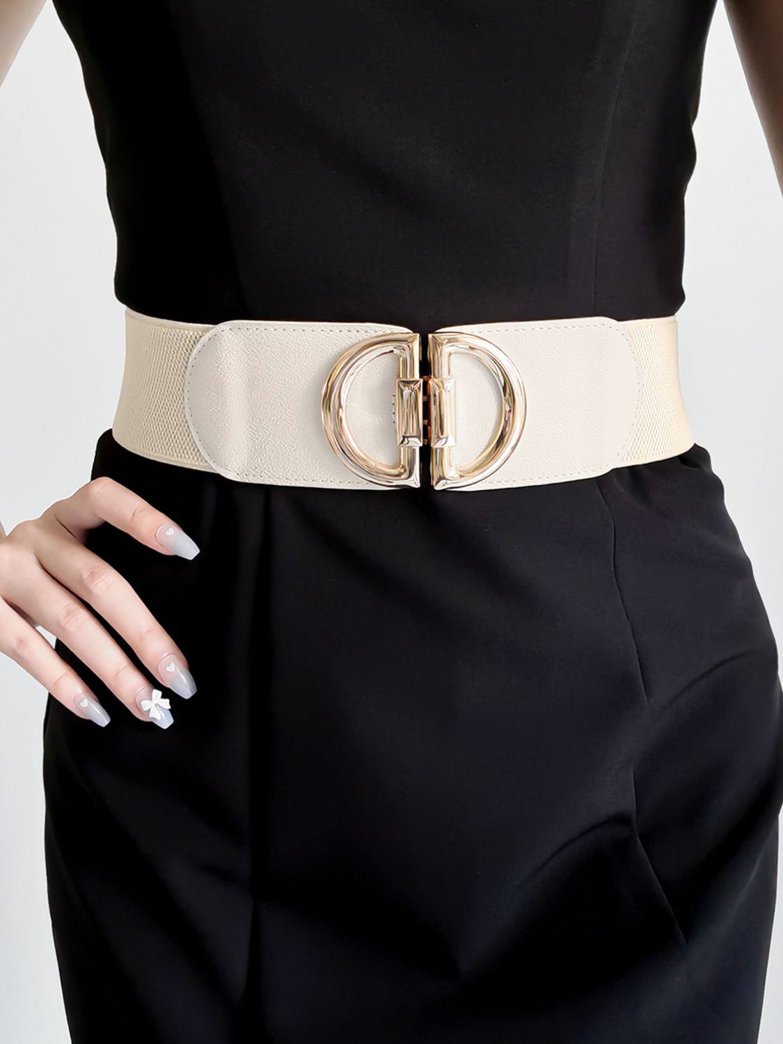 D Buckle Elastic Belt - ClozArt